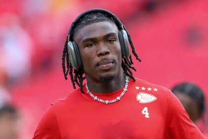 Chiefs’ Rashee Rice’s ex-girlfriend makes post alleging domestic abuse