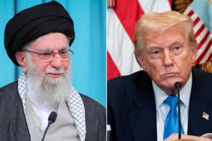 Iranian supreme leader says protesters ‘ruining their own streets’ to please Trump