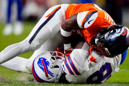 Bills doomed by bizarre interception in playoff loss to Broncos