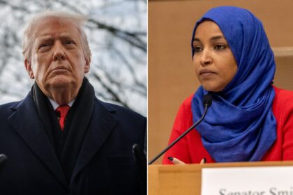 Trump asserts Ilhan Omar should be jailed or booted to Somalia