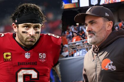 Baker Mayfield welcomes ex-Browns coach Kevin Stefanski to NFC South with pointed message about Browns exit