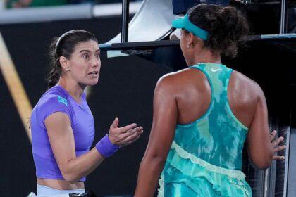 Naomi Osaka, Sorana Cirstea share icy post-match moment at Australian Open