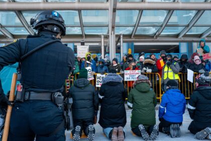 Anti-ICE agitators, including clergy, arrested at Minneapolis airport during protest in frigid weather