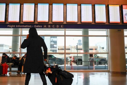 More than 15,000 US flights have now been disrupted by America’s massive winter storm