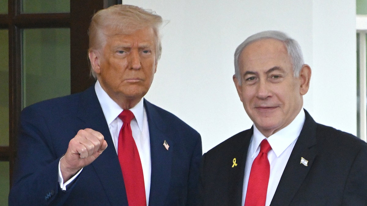 President Donald Trump and Israeli Prime Minister Benjamin Netanyahu.