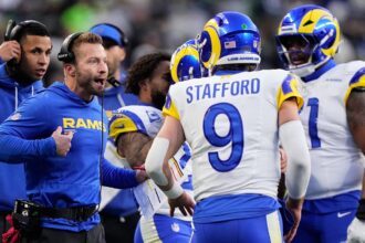 Rams’ Sean McVay snaps at reporter over Matthew Stafford question