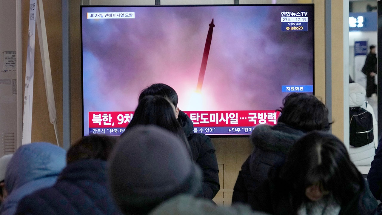 North Korea launches short-range ballistic missiles into sea, show of force ahead of political meetings