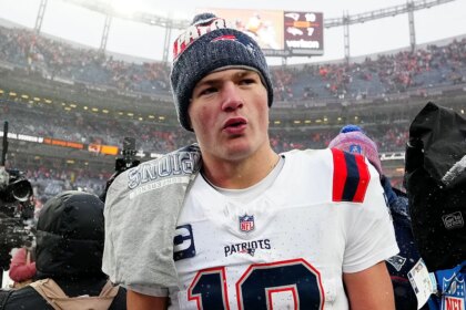 Patriots’ Mike Vrabel deflects Drake Maye injury questions, says ‘nobody’s 100%’ ahead of Super Bowl