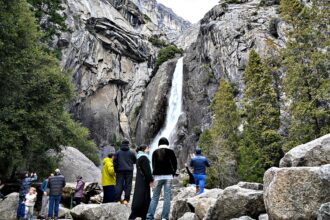 Vandals hit Yosemite National Park with graffiti on boulder, more