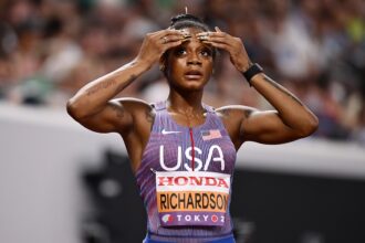 Olympian Sha’Carri Richardson pleads with officer to ‘work with me’ during speeding arrest: ‘I’m begging you’