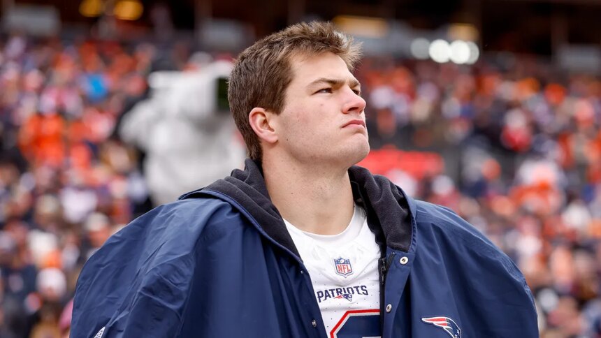 Patriots’ Drake Maye misses practice with injury, illness just 9 days before Super Bowl