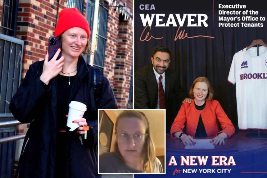 Mayor Mamdani’s radical tenant advocate Cea Weaver once admitted plan to tank free housing market — and achieve ‘full social housing’