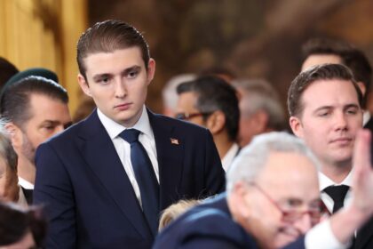 Barron Trump told cops his body was ‘racing with adrenaline’ when he saw friend get beat up by ex on FaceTime