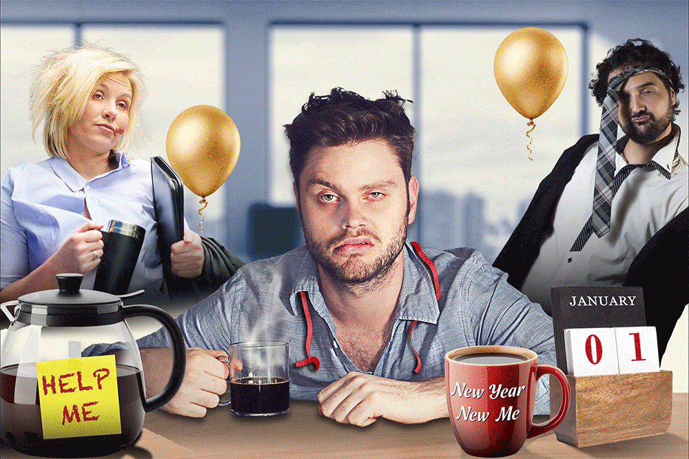 Celebrate too much New Year’s Eve — but still need to work on Jan. 1? Here’s how to avoid looking like death  