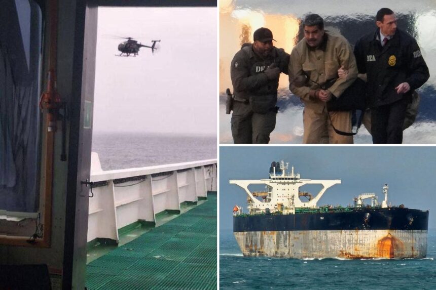 US forces board sanctioned, Russia-flagged oil tanker that eluded Venezuela blockade