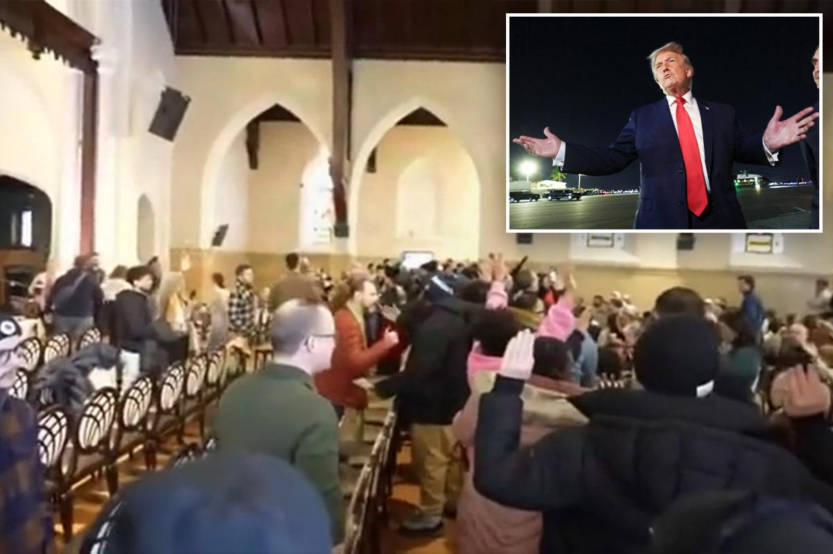 Trump calls for professional ‘insurrectionists’ who stormed Minn. church to be thrown in jail with Walz and Ilhan Omar