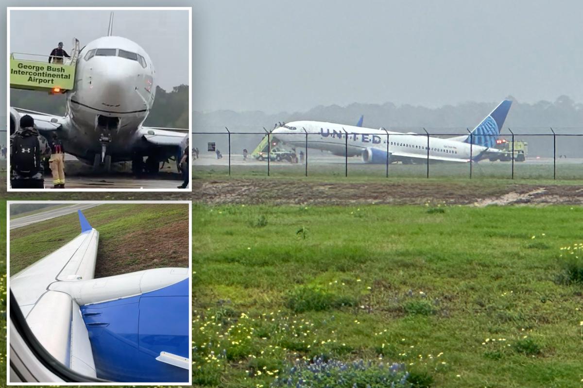 Terrifying video, cockpit audio captures moment United flight slips off runway: ‘Oh my god!’