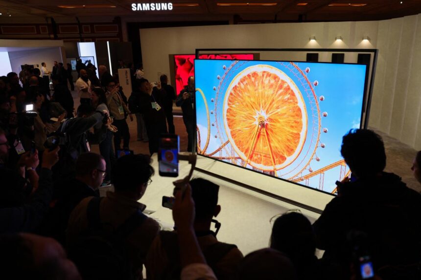 Samsung unveils ‘world’s largest’ TV of its kind — a whopping 130 inches