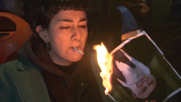 Viral protest video against Iran’s supreme leader sparks copycat demonstrations worldwide