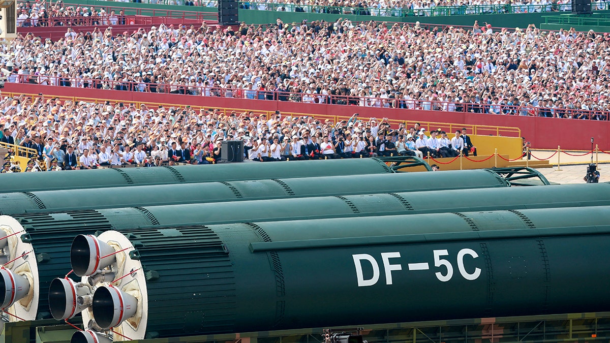 China holds military parade