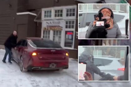 Conservative influencer robbed of pricey camera, dragged by alleged robber’s car in Minneapolis confrontation: video