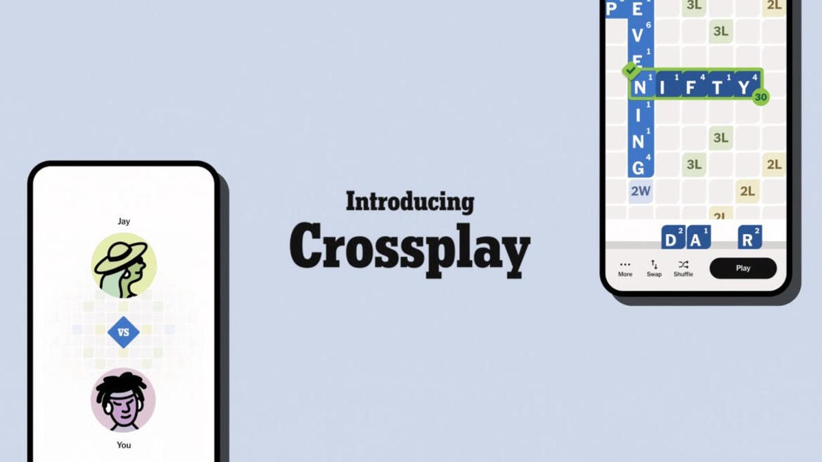 NYT Games Expands Its Puzzle Empire With Scrabble-Like Crossplay