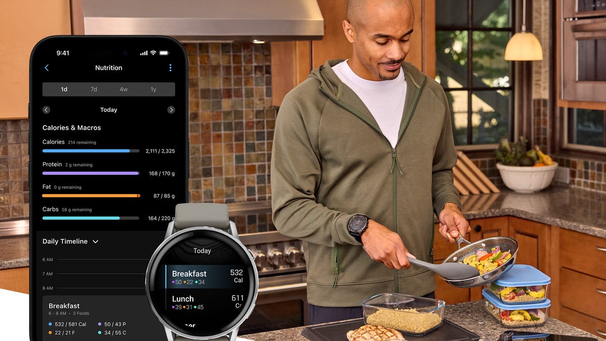 Garmin Users No Longer Need a Separate App to Track Their Calories and Macros