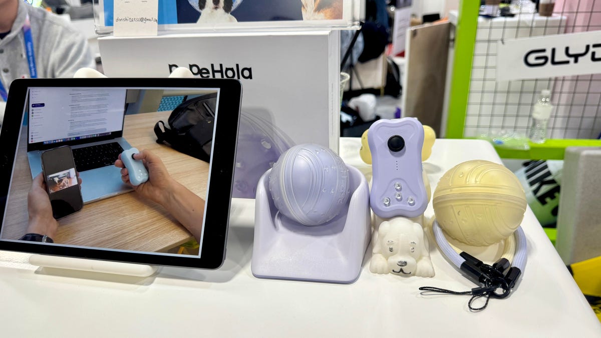 At CES 2026, I Found a Pet Toy That Lets You Play With Your Dog From Another Continent
