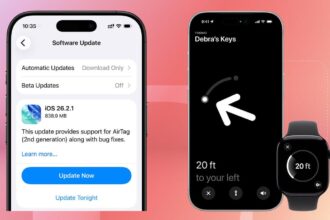 Apple’s iOS 26.2.1 Update for iPhones Adds Support for More Precise 2nd Gen AirTags