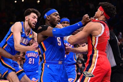 NBA rookie Jeremiah Fears calls Thunder’s Luguentz Dort ‘soft’ after on-court scuffle