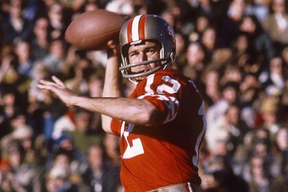 49ers mourn death of franchise icon, NFL MVP John Brodie