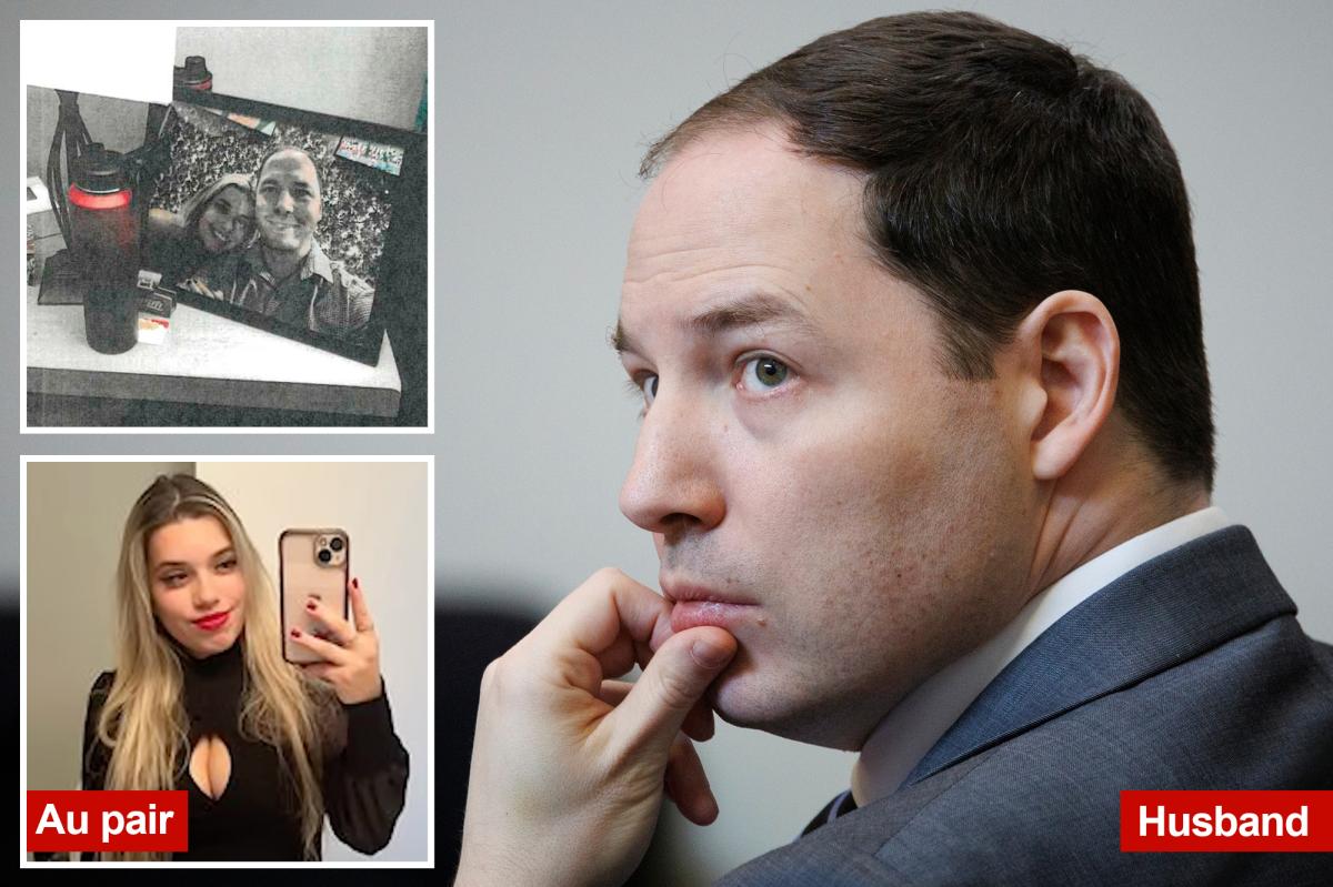 Alleged killer husband Brendan Banfield put nanny’s lingerie in slain wife’s closet, filled bedroom with pictures of him and au pair months after murder