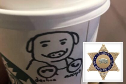 Starbucks roasted after barista hands LA cop ‘extremely offensive’ image during 16-hour shift