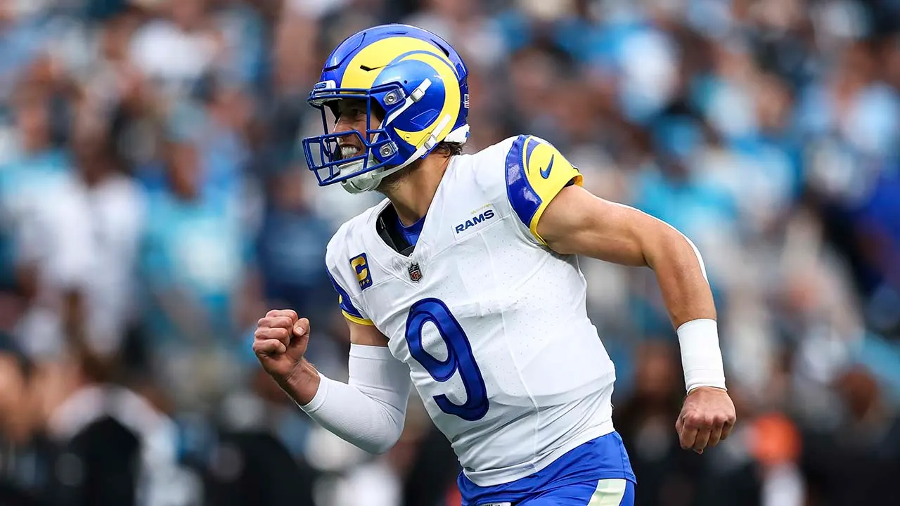 Matthew Stafford’s late heroics lift Rams past Panthers in wild-card thriller