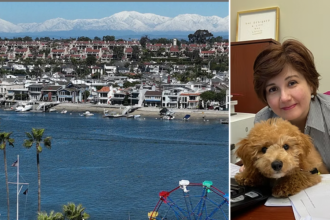 Tech tycoon husband arrested after wife found dead below mountain highway in wealthy enclave