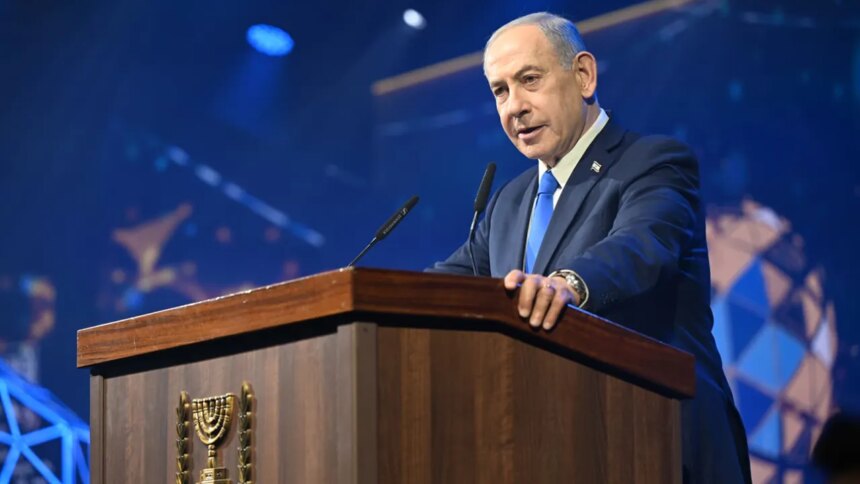 Netanyahu sounds alarm on antisemitism at Holocaust Remembrance Day gathering