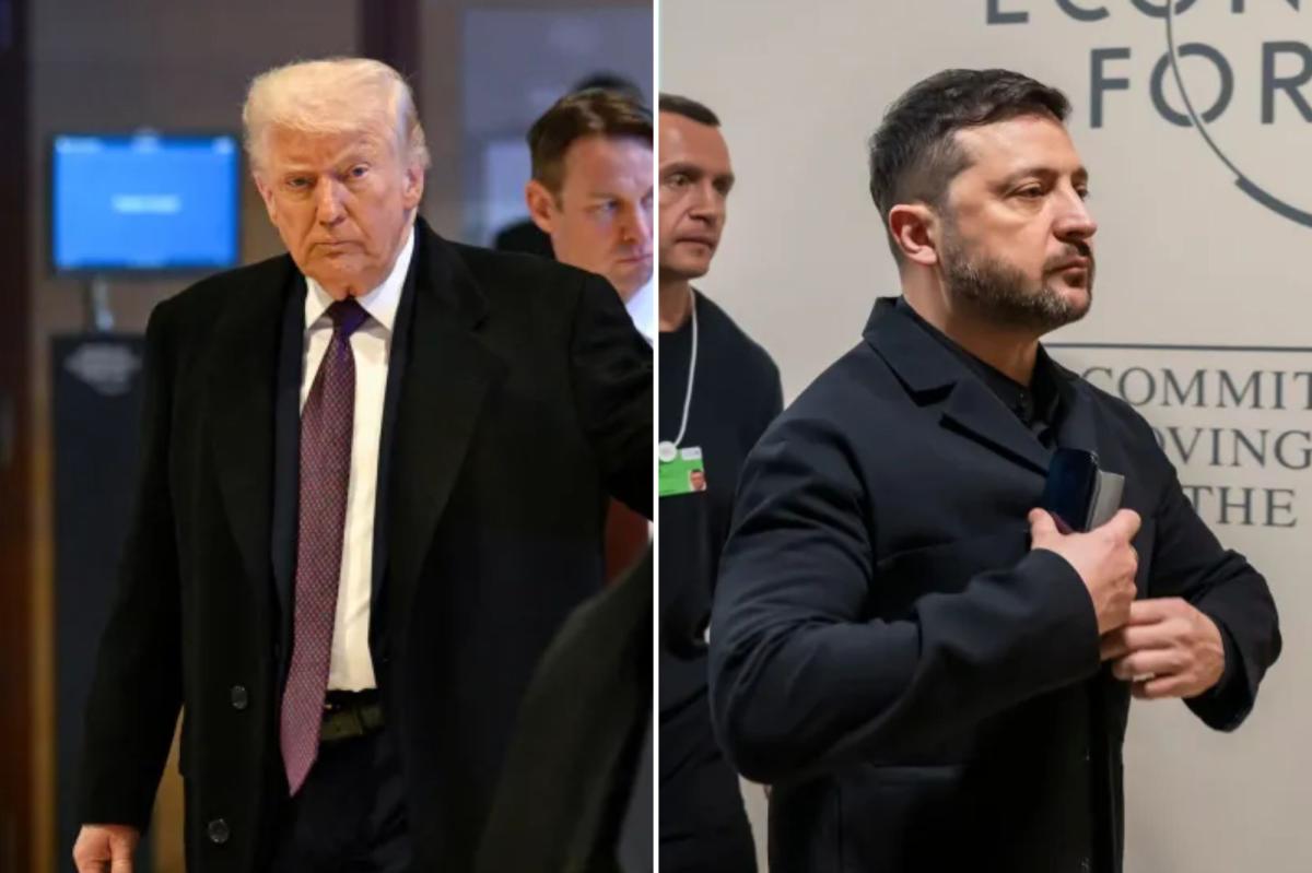 Trump, Zelensky meet behind closed doors at Davos : ‘It was good’
