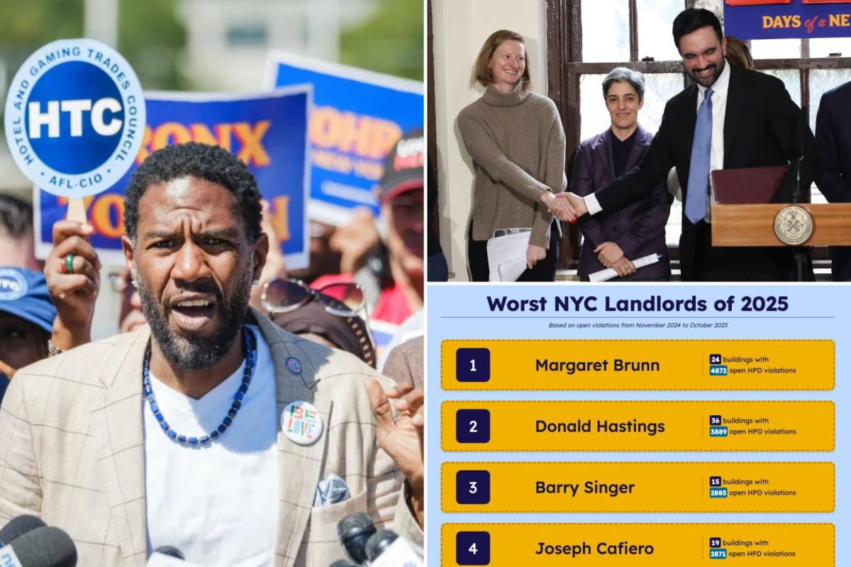 NYC reveals ‘worst landlord’ of 2025 – who broke records with thousands of open violations across 24 buildings