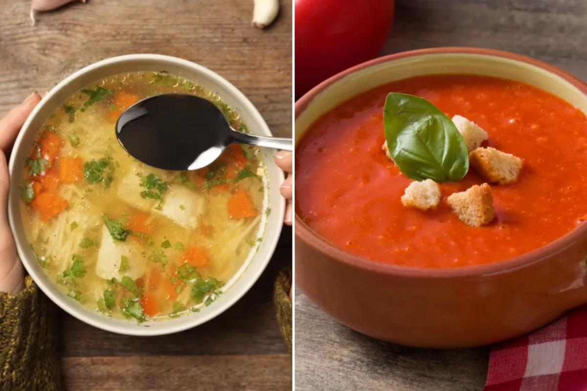 Dietitians enter the chicken vs. tomato soup debate — which is actually healthier?