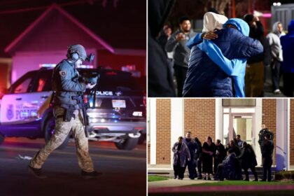 Two killed, six wounded in shooting outside Mormon church in Utah