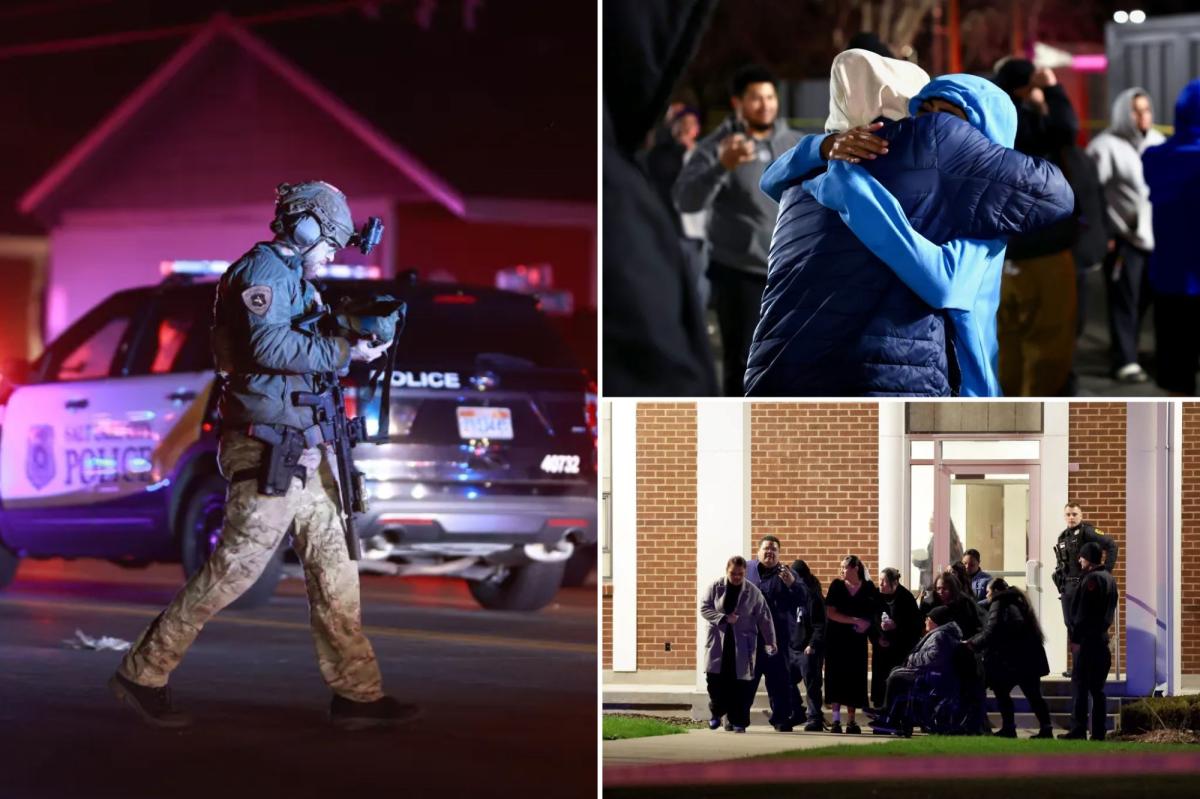 Two killed, six wounded in shooting outside Mormon church in Utah