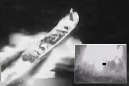 US forces strike vessel allegedly tied to narco-terror group killing 2 as crews search for lone survivor