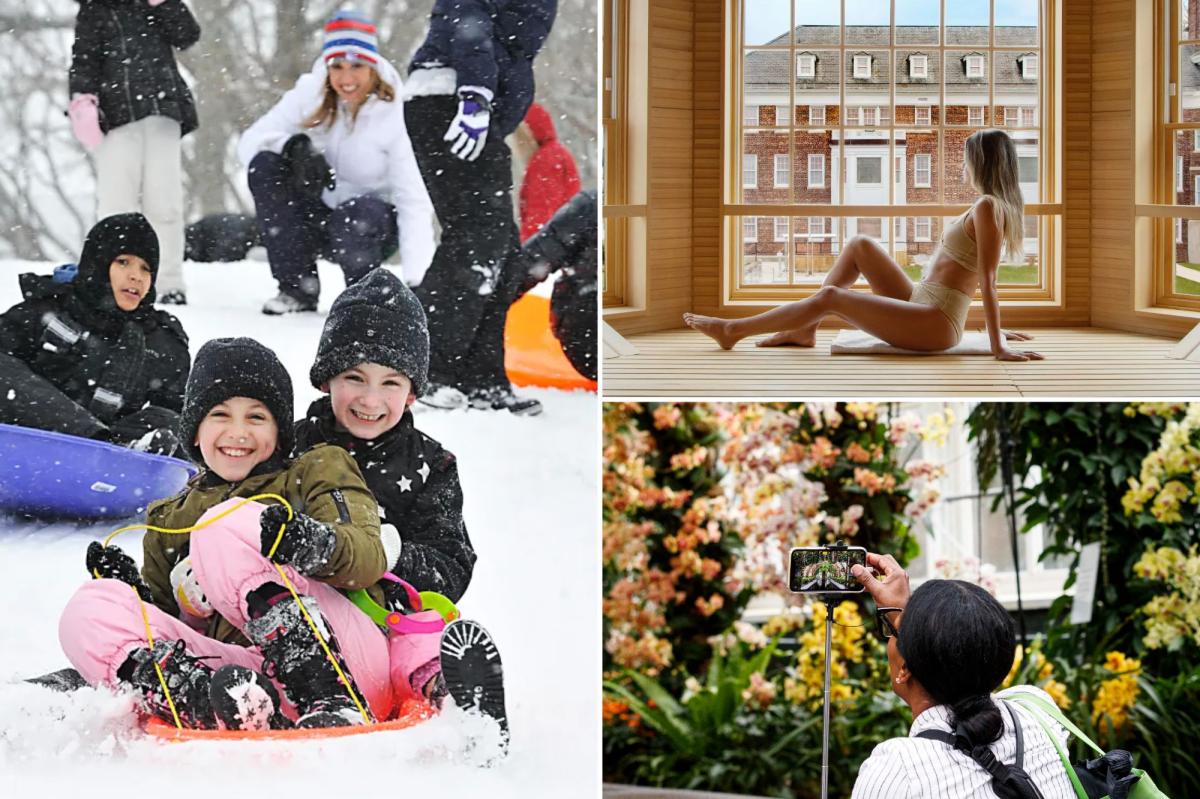 Winter Storm Fern is coming! How to make the most of a snowy weekend in NYC, from top sledding hills to the steamiest spas