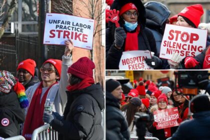 NYC nurses strike enters second day as hospitals move to fill labor gaps