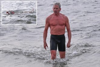 Exclusive | NYC model on a mission to polar plunge every day — and Winter Storm Fern won’t stop him