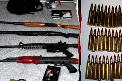 Man who allegedly threatened to shoot ICE agents had rifles, body armor and ammo cache, feds say