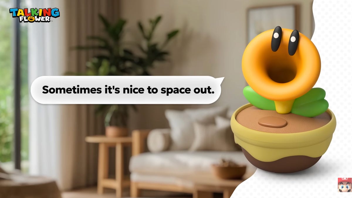 Nintendo Wants to Plant a Talking Flower in Your Home in March