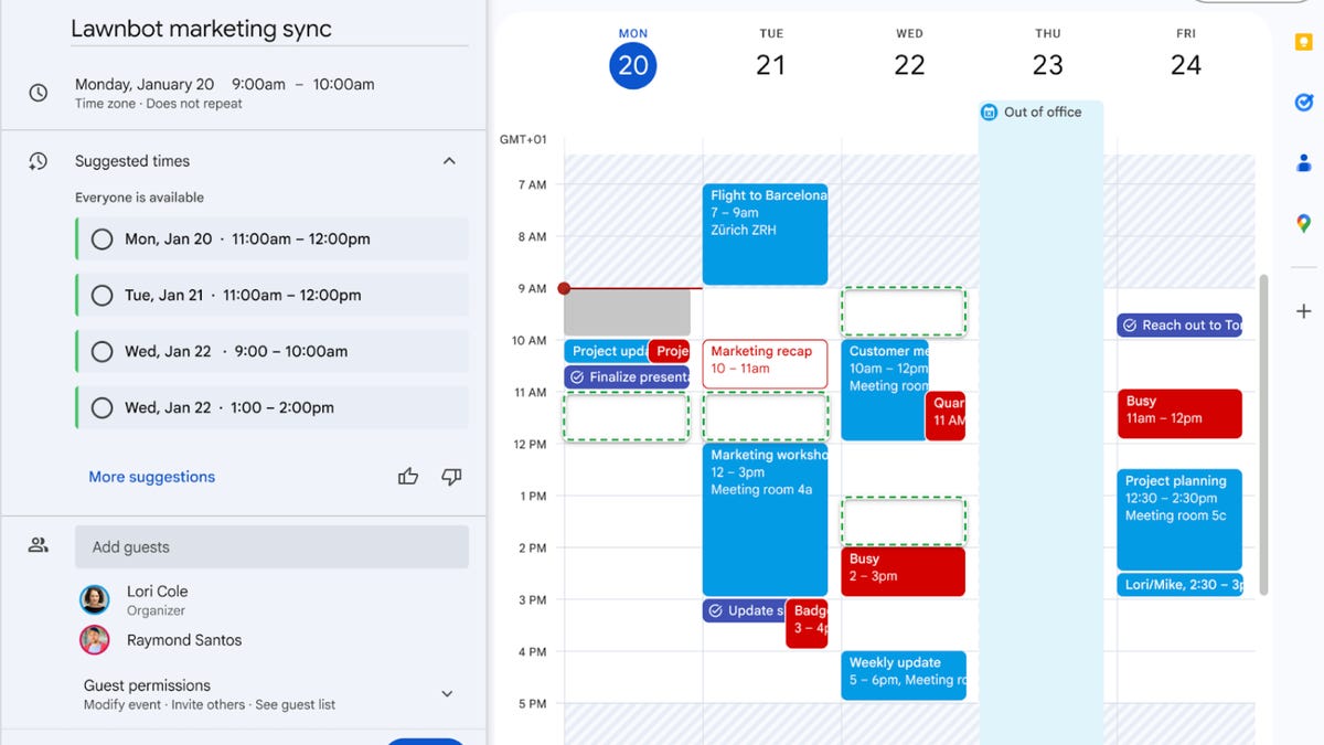 Google’s Gemini AI Will Now Generate Meeting Suggestions in Your Calendar. How It Works