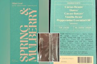 Chocolate bars pulled from shelves nationwide over salmonella concerns
