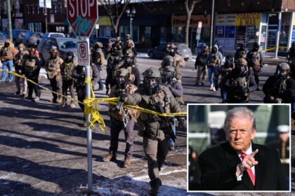 Trump blasts Minnesota pols for ‘inciting insurrection’ in wake of shooting: ‘Where are the local police?’